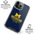 University of Michigan Ann Arbor Est 1817 iPhone 16 Pro Clear Case