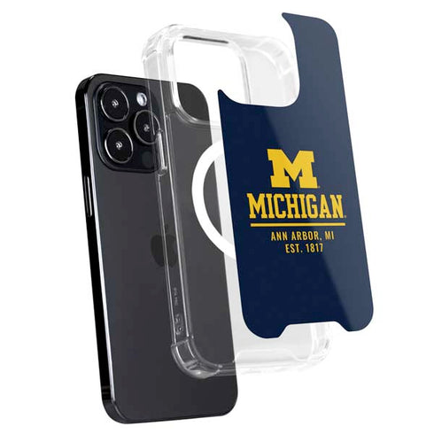 University of Michigan Ann Arbor Est 1817 iPhone 16 Pro MagSafe Case
