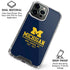University of Michigan Ann Arbor Est 1817 iPhone 16 Pro Max Clear Case