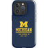 University of Michigan Ann Arbor Est 1817 iPhone 16 Pro Max Impact Case