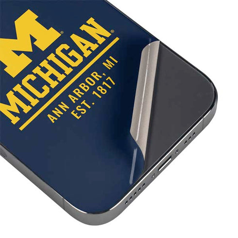 University of Michigan Ann Arbor Est 1817 iPhone 16 Pro Max Skin
