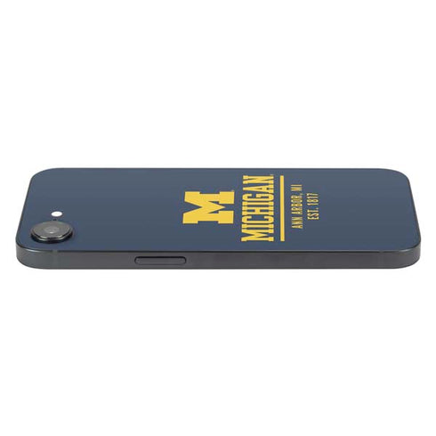 University of Michigan Ann Arbor Est 1817 iPhone 16e Skin