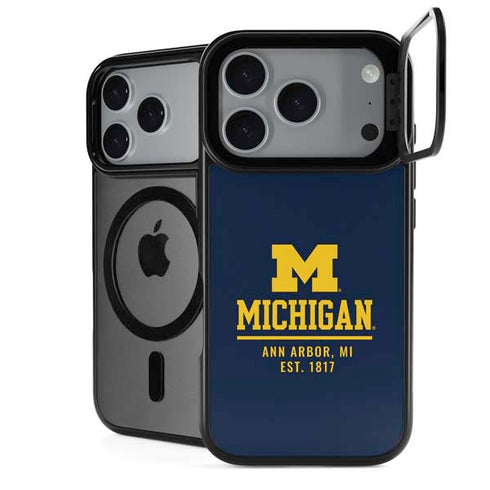 University of Michigan Ann Arbor Est 1817 iPhone 18 Pro Max Kickstand Case