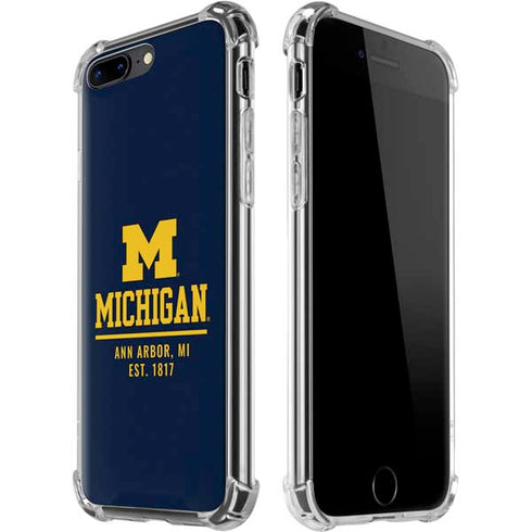 University of Michigan Ann Arbor Est 1817 iPhone Cases