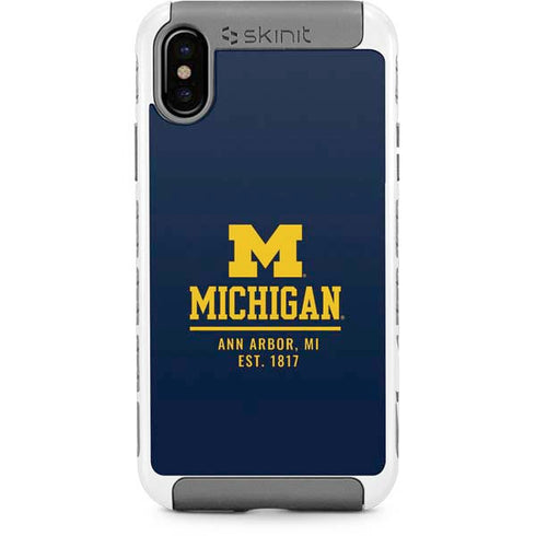University of Michigan Ann Arbor Est 1817 iPhone Cases