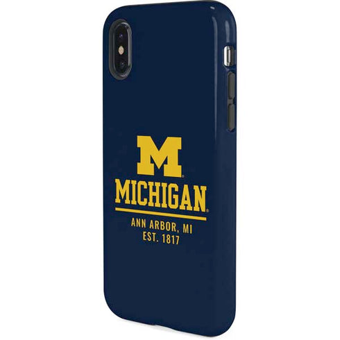 University of Michigan Ann Arbor Est 1817 iPhone XS Pro Case