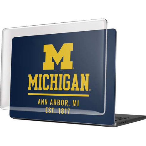 University of Michigan Ann Arbor Est 1817 MacBook Pro 14in (2021-24) Case plus Skin
