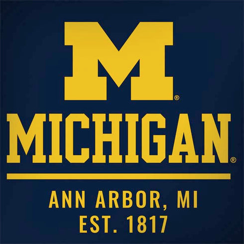 University of Michigan Ann Arbor Est 1817 MacBook Skins