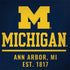 University of Michigan Ann Arbor Est 1817 MacBook Skins