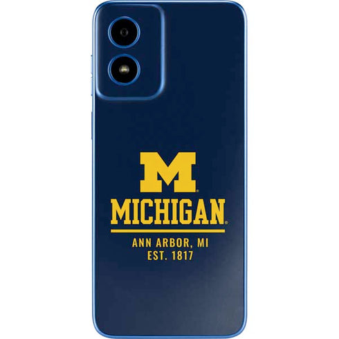 University of Michigan Ann Arbor Est 1817 Moto G Play 4G (2024) Skin