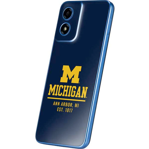 University of Michigan Ann Arbor Est 1817 Moto G Play 4G (2024) Skin