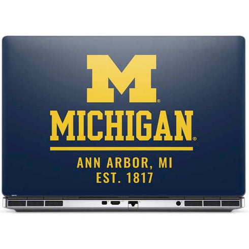 University of Michigan Ann Arbor Est 1817 Dell Precision Skin