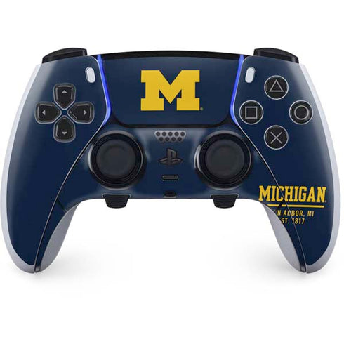 University of Michigan Ann Arbor Est 1817 PlayStation PS5 Skins