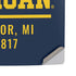 University of Michigan Ann Arbor Est 1817 PS5 Pro Disk Console Skin