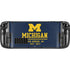 University of Michigan Ann Arbor Est 1817 Steam Deck Handheld Gaming Computer Skin