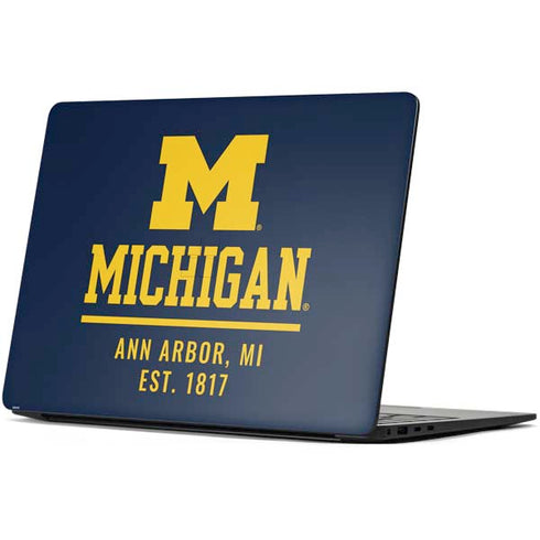 University of Michigan Ann Arbor Est 1817 Surface Laptop 7 15in Skin