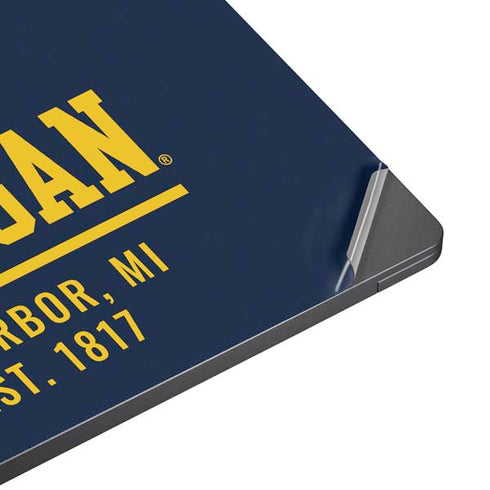 University of Michigan Ann Arbor Est 1817 Surface Laptop 7 15in Skin
