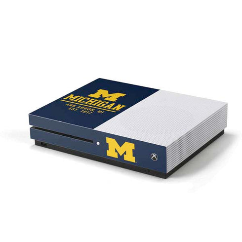 University of Michigan Ann Arbor Est 1817 Xbox One Skins