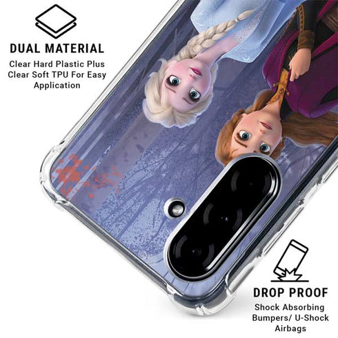 Disney Frozen II Anna and Elsa Galaxy A36 5G Clear Case