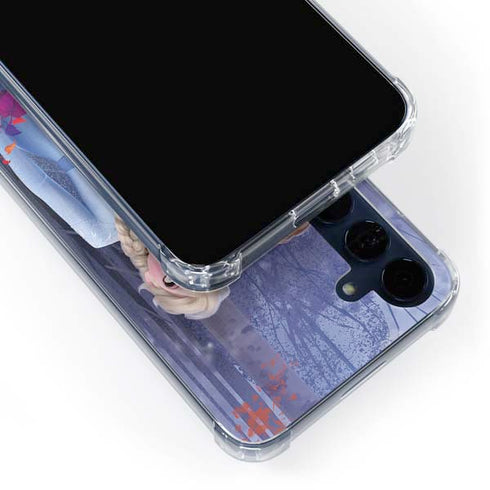 Disney Frozen II Anna and Elsa Galaxy A55 5G Clear Case