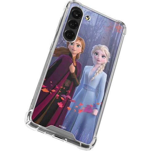 Disney Frozen II Anna and Elsa Galaxy S24 FE Clear Case