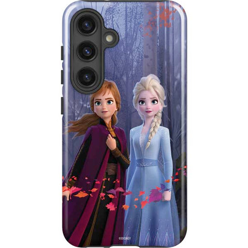 Disney Frozen II Anna and Elsa Galaxy S25 Plus Impact Case