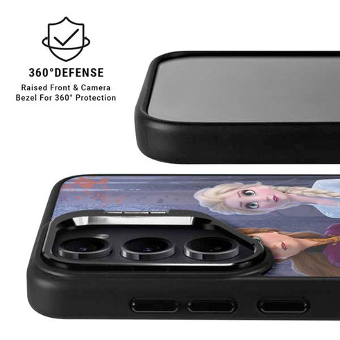 Disney Frozen II Anna and Elsa Galaxy S24 Plus Kickstand Case