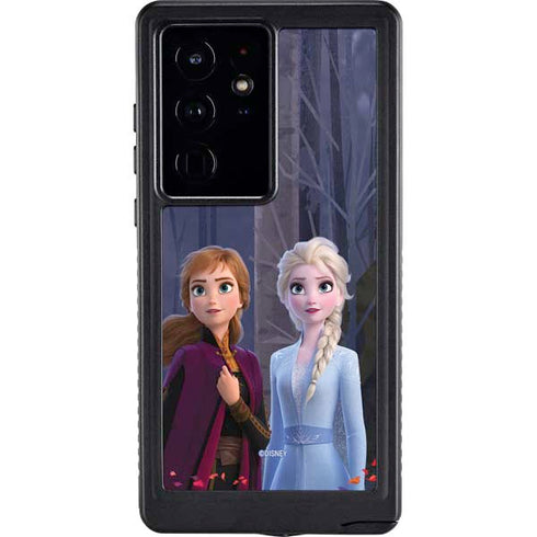 Disney Frozen II Anna and Elsa Galaxy S24 Ultra Waterproof Case