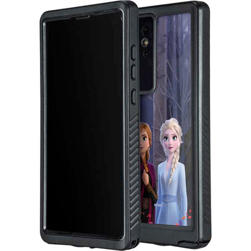 Disney Frozen II Anna and Elsa Galaxy S24 Ultra Waterproof Case