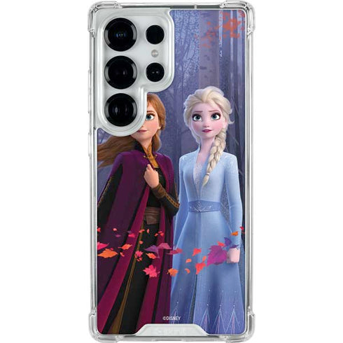 Disney Frozen II Anna and Elsa Galaxy S25 Ultra Clear Case