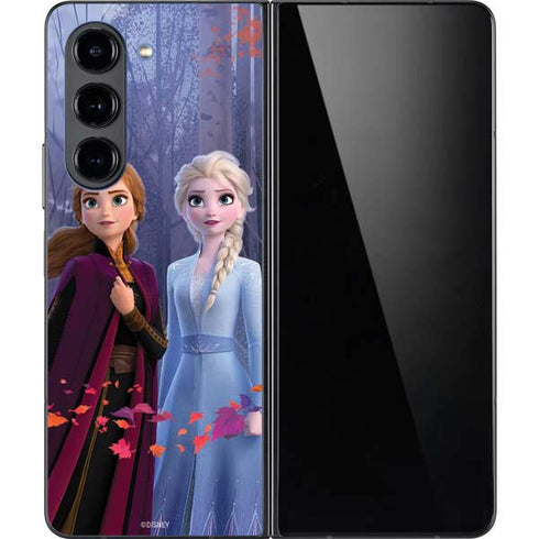 Disney Frozen II Anna and Elsa Galaxy Z Fold5 5G Skin
