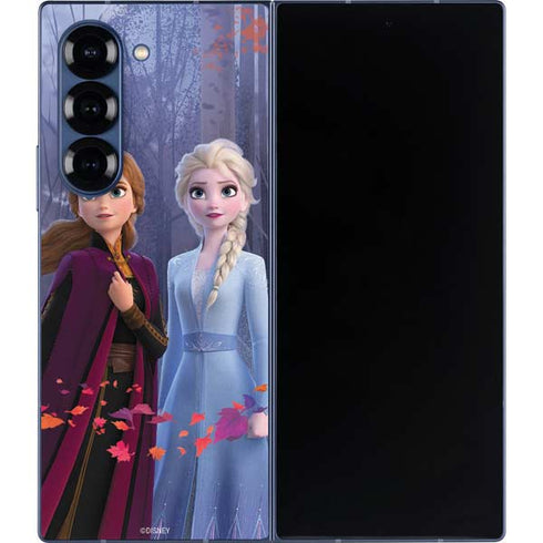 Disney Frozen II Anna and Elsa Galaxy Z Fold6 Skin