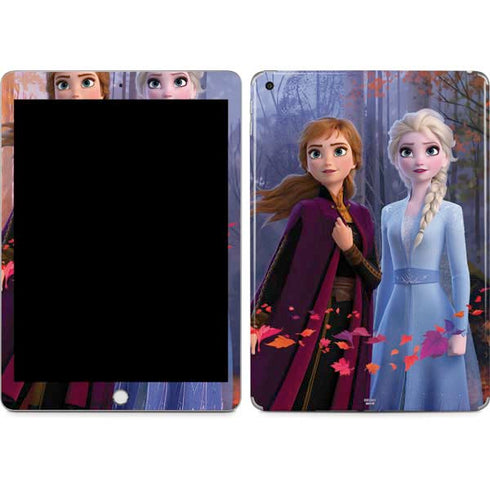 Disney Frozen II Anna and Elsa Apple iPad Skin