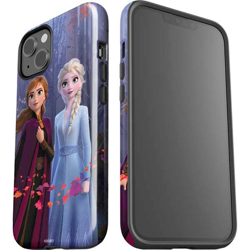 Disney Frozen II Anna and Elsa iPhone 15 Impact Case