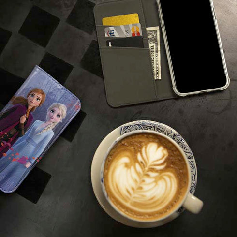 Disney Frozen II Anna and Elsa iPhone 15 Pro Max Folio Case