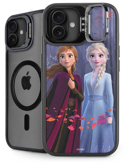 Disney Frozen II Anna and Elsa iPhone 16 Kickstand Case