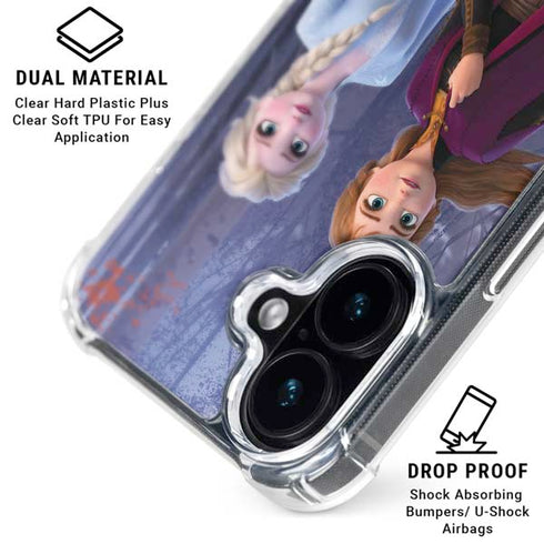 Disney Frozen II Anna and Elsa iPhone 16 Plus MagSafe Case