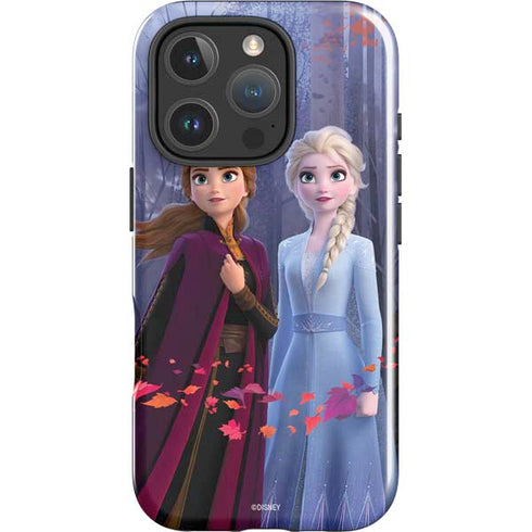 Disney Frozen II Anna and Elsa iPhone 16 Pro Impact Case