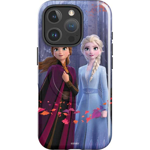 Disney Frozen II Anna and Elsa iPhone 16 Pro Magsafe Impact Case