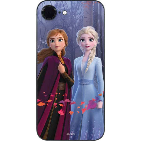 Disney Frozen II Anna and Elsa iPhone 16e Skin
