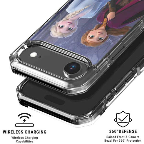 Disney Frozen II Anna and Elsa iPhone 17 Air Clear Case