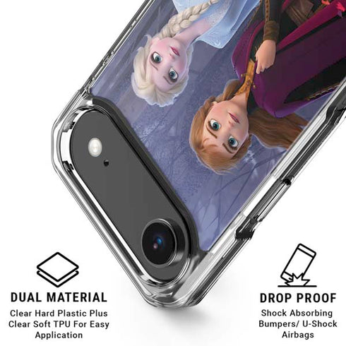 Disney Frozen II Anna and Elsa iPhone 17 Air Clear Case