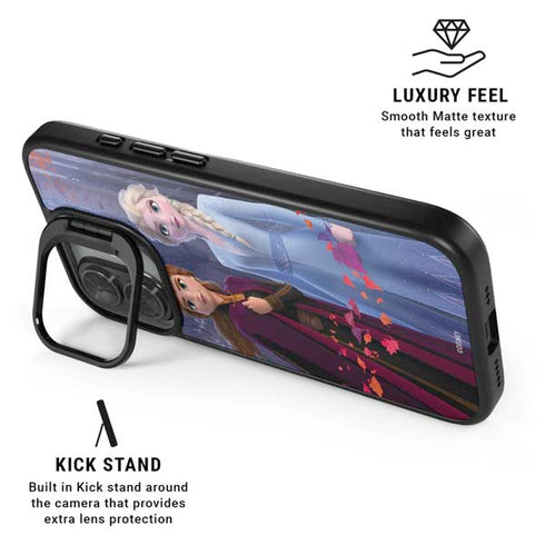 Disney Frozen II Anna and Elsa iPhone 17 Kickstand Case