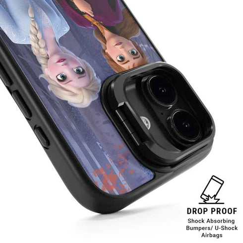 Disney Frozen II Anna and Elsa iPhone 17 Kickstand Case