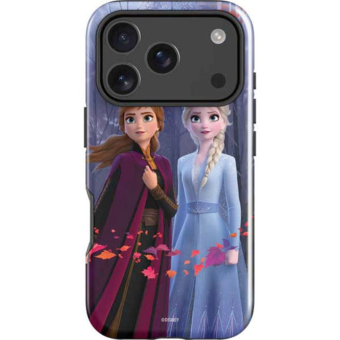 Disney Frozen II Anna and Elsa iPhone 17 Pro Impact Case