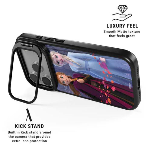 Disney Frozen II Anna and Elsa iPhone 17 Pro Kickstand Case