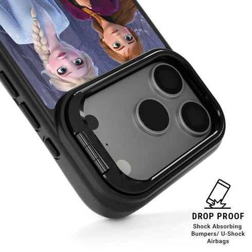 Disney Frozen II Anna and Elsa iPhone 17 Pro Kickstand Case