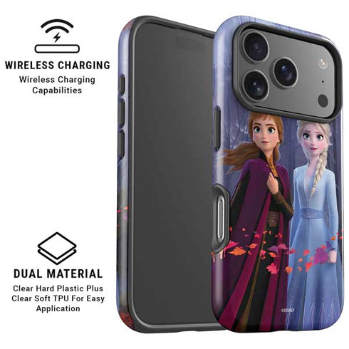 Disney Frozen II Anna and Elsa iPhone 17 Pro Magsafe Impact Case