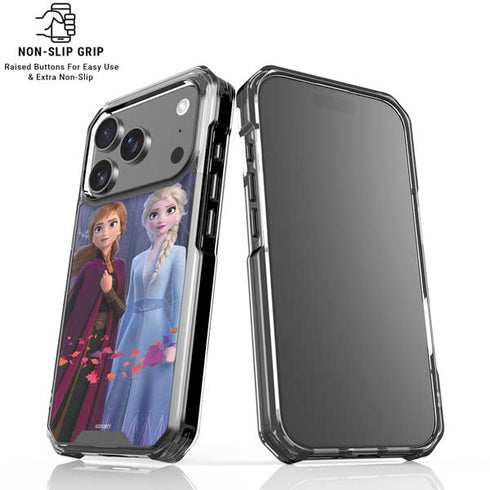 Disney Frozen II Anna and Elsa iPhone 17 Pro Max Clear Case