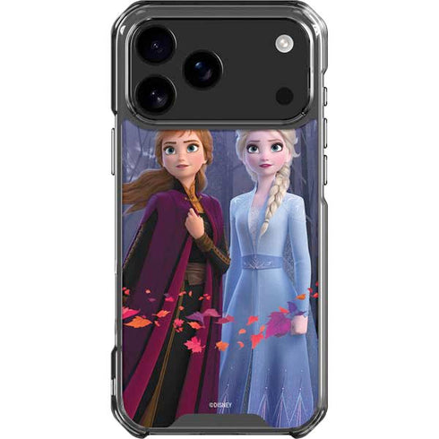 Disney Frozen II Anna and Elsa iPhone 18 Pro Max Clear Case
